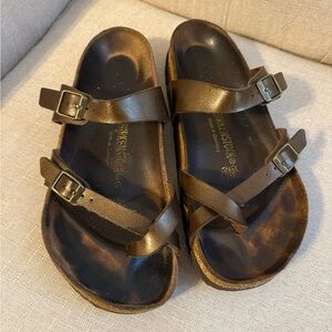 Birkenstock Bronze Brown Sandals